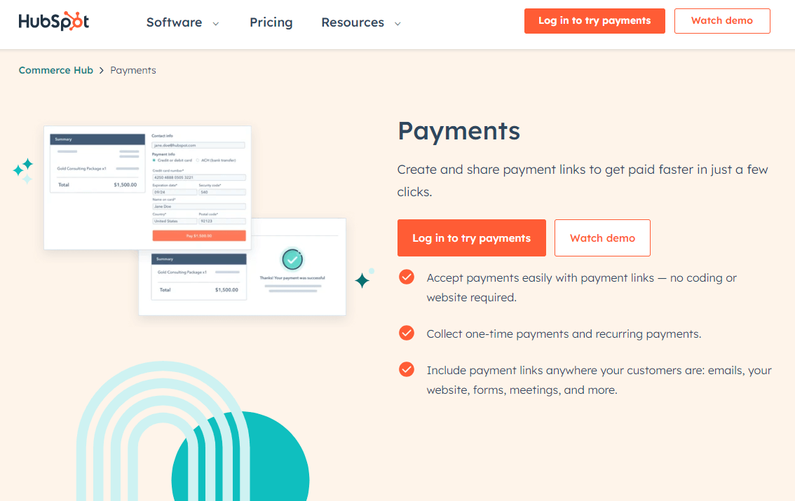 HubSpot Payments vs DepositFix